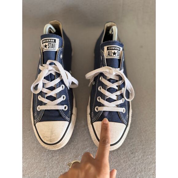 Converse All Star Navy Blue low top sneakers unisex - Picture 6 of 9